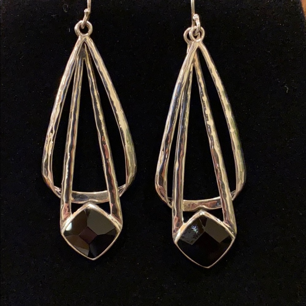 Silpada Midnight Black Onyx Earrings